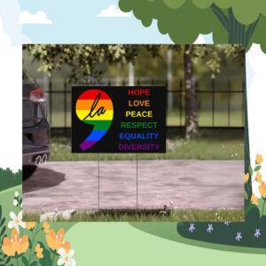 Comma La Yard Sign