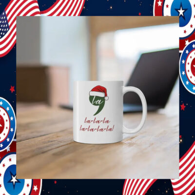Comma la Christmas Mug