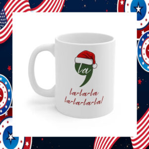 Comma la Christmas Mug