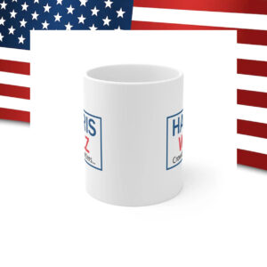Crowd size matters... Harris-Walz - Political Coffee Mug