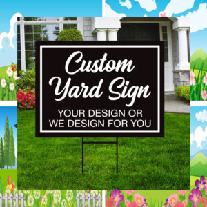 Custom Design Harris Walz Yard Sign