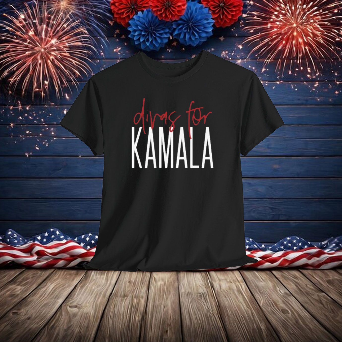Divas For Kamala T-Shirt D9 Sorority Shirt