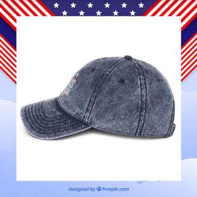 Dog Ladies for Harris Walz 2024 Hat