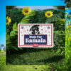 Dogs For Kamala Plastic Yard Sign