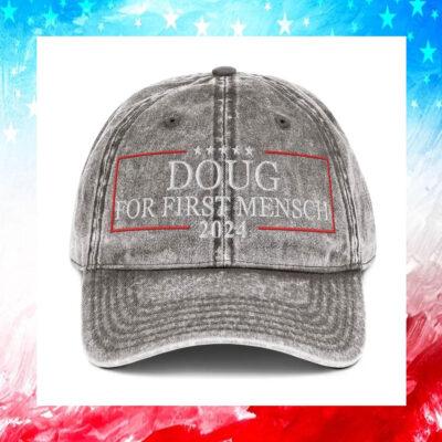 Doug for First Mensch Yiddish Kamala Hat 