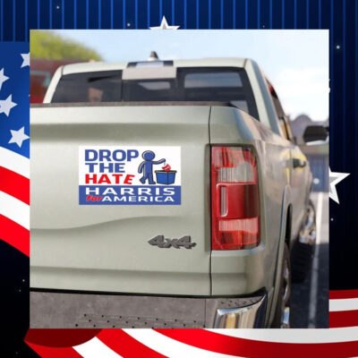 Drop The Hate Car Magnet