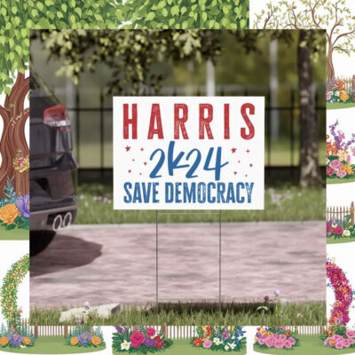 Elect Harris 2024 Kamala Harris Yard Sign