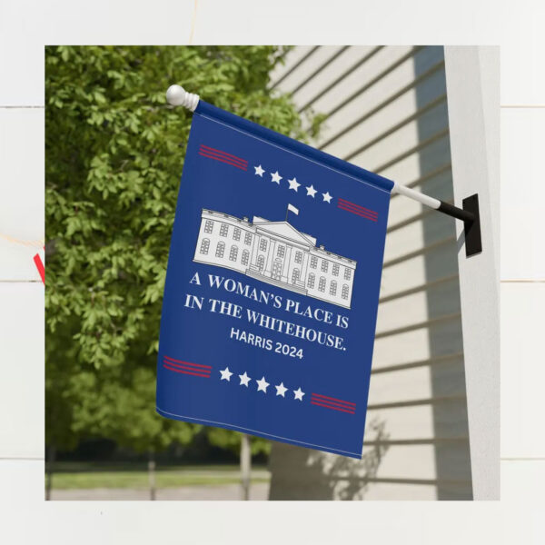 Elections Kamala Harris flag banner
