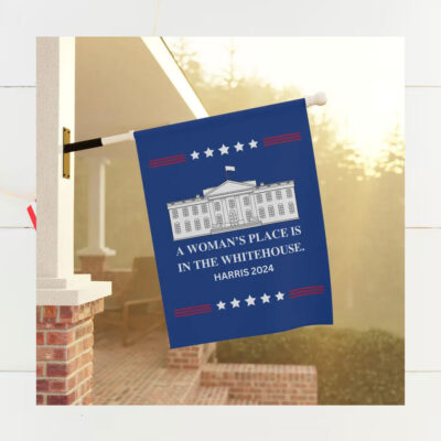 Elections Kamala Harris flag banner