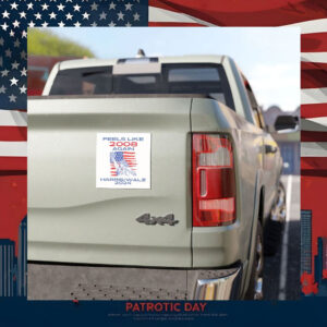 Feels Like 2008 Again Harris/Walz 2024 Car Magnet
