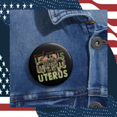 Feminist Button Pin