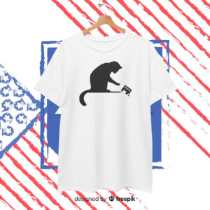 Funny Cat Lady Revenge Push GOP Freedom Kamala Harris T-Shirt