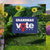 Grandmas Vote Plastic Yard Sign