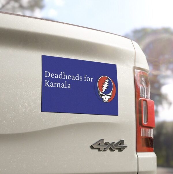 Grateful Deadheads for Kamala Car Magnets