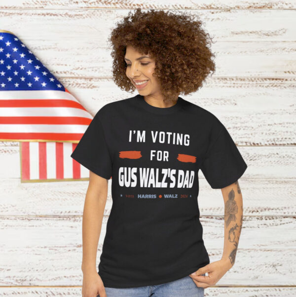 Gus Walz I’m Voting For Gus Walz’s Dad Shirt
