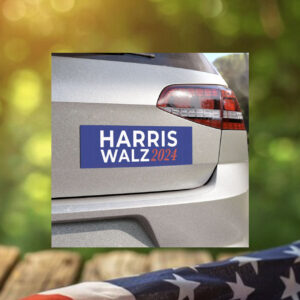 HARRIS WALZ 2024 Car Magnet President Election Bumper Sticker
