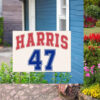 Harris 47 Yard Sign, President Election Harris 47 Support Yard Sign