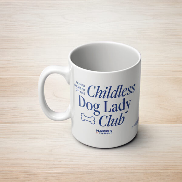 Harris Childless Dog Lady Club Mug