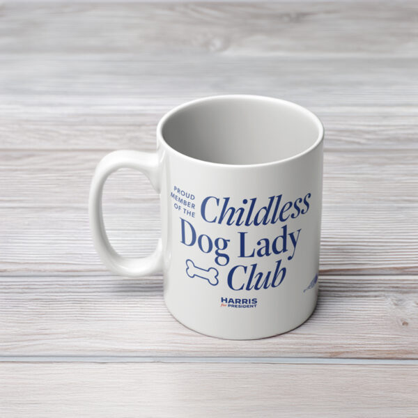 Harris Childless Dog Lady Club Mug