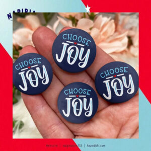 Harris Choose Joy 2024 Pin Buttons