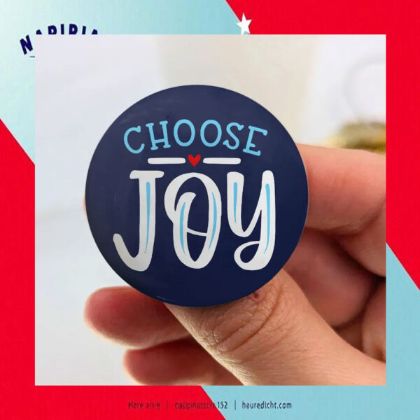 Harris Choose Joy 2024 Pin Buttons