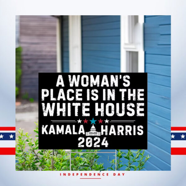 Harris Election Saying Yard Sign, Kamala Harris Election Quote Yard Sign