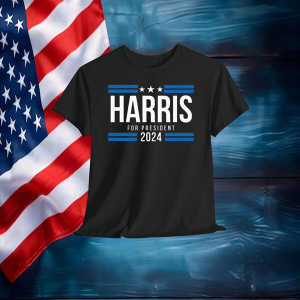 Harris For President 2024 Shirt, Unisex, Kamala Harris Campaign Shirt
