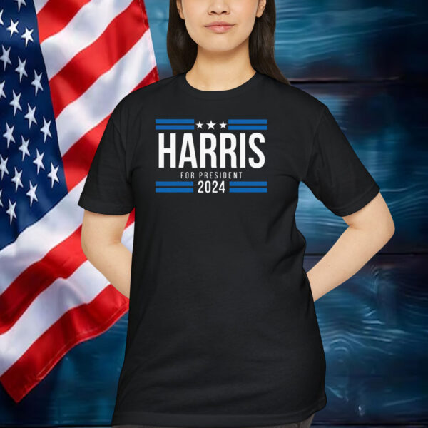 Harris For President 2024 Shirt, Unisex, Kamala Harris Campaign Shirt