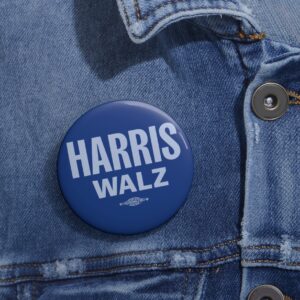 Harris Walz 24 Button