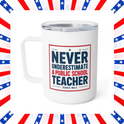Harris Tim Walz Insulated Coffee Mug