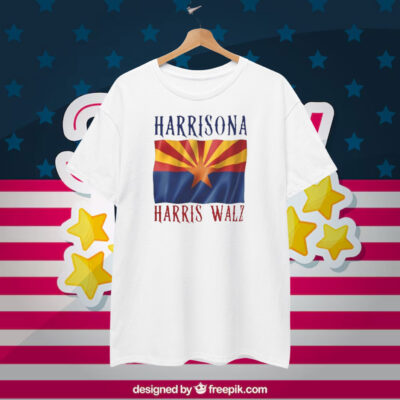 Harris Walz 2024 Arizona For Kamala Unisex T-Shirt