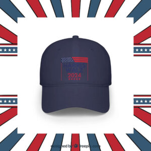 Harris Walz 2024 Baseball Hat, Low Profile Baseball Cap