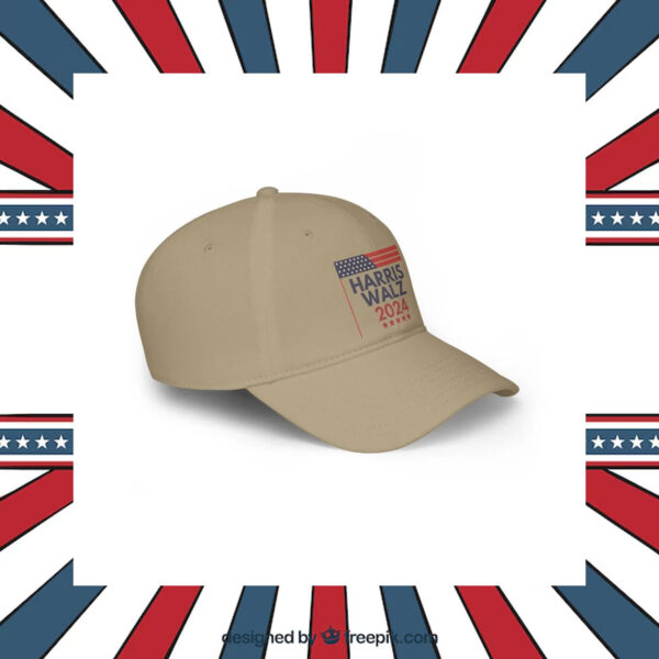 Harris Walz 2024 Baseball Hat, Low Profile Baseball Cap
