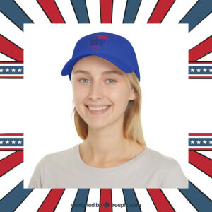 Harris Walz 2024 Baseball Hat, Low Profile Baseball Cap