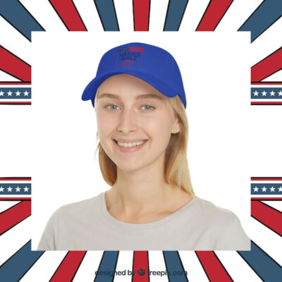 Harris Walz 2024 Baseball Hat, Low Profile Baseball Cap