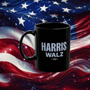 Harris Walz 24 Black Mugs