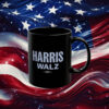 Harris Walz 24 Black Mugs