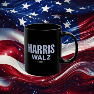 Harris Walz 24 Black Mugs