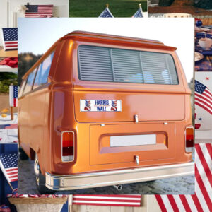 Harris Walz 2024 Bumper Sticker, Harris For President 2024 Car Magnet