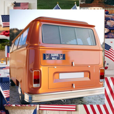 Harris Walz 2024 Bumper Sticker, Harris For President 2024 Car Magnets