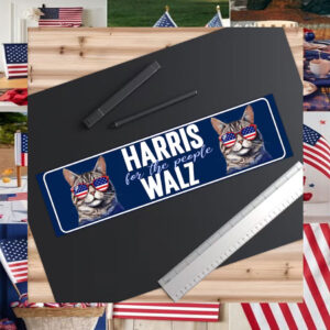 Harris Walz 2024 Bumper Sticker, Harris For President 2024 Car Magnets