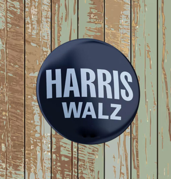 Harris Walz 2024 Buttons