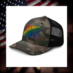 Harris Walz 2024 - Camouflage trucker Hat