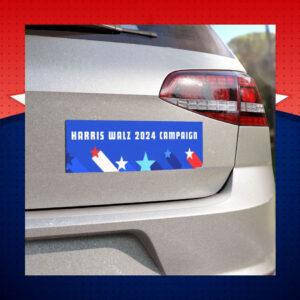 Harris Walz 2024 Campaign Car Magnet
