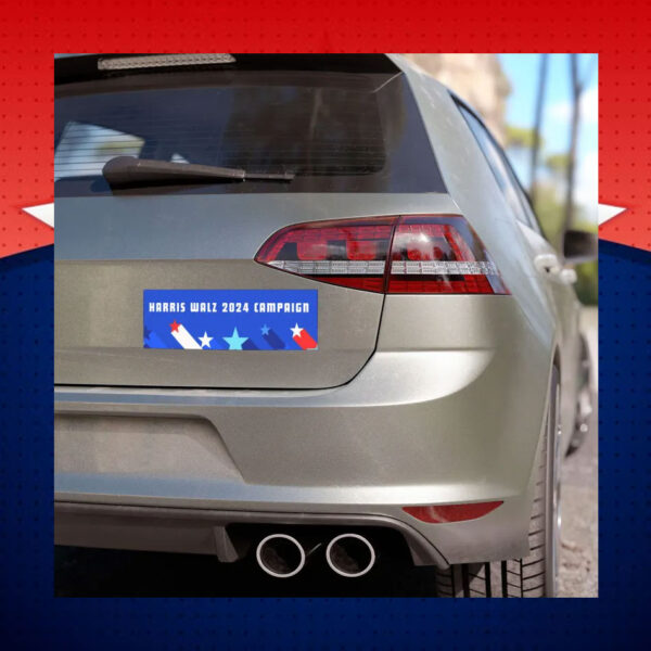 Harris Walz 2024 Campaign Car Magnet