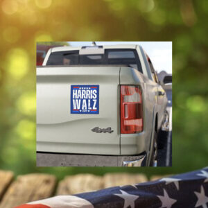 Harris Walz 2024 Car Magnet