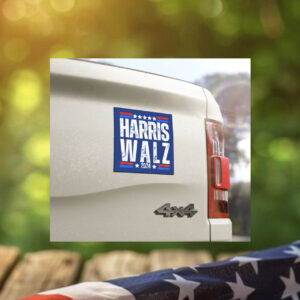Harris Walz 2024 Car Magnet