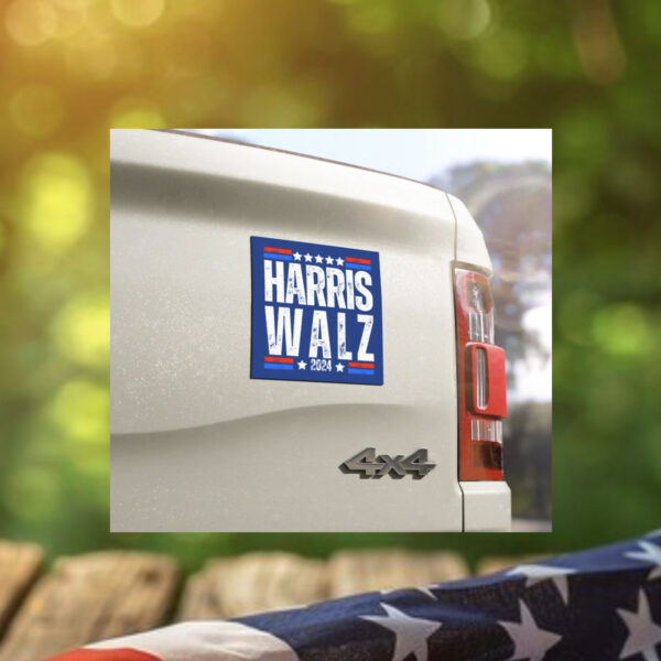 Harris Walz 2024 Car Magnet