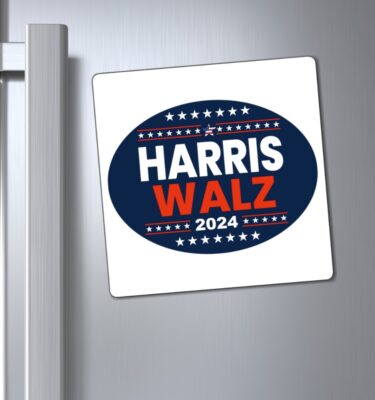Harris Walz 2024 Car Magnet, Harris For President 2024 Vehicle Magnet