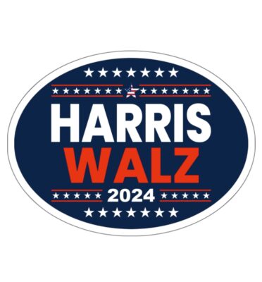 Harris Walz 2024 Car Magnet, Harris For President 2024 Vehicle Magnet